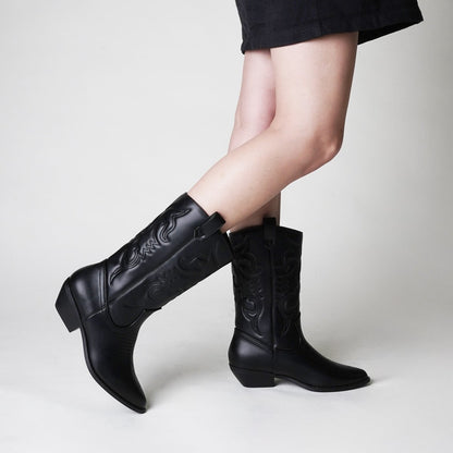 Lasso | Black Boots by J.Adams – Don't Panic Shoes