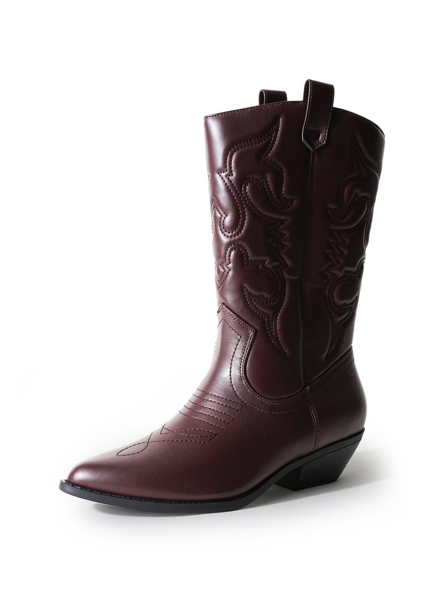 Lasso | Dark Chocolate Boots by J.Adams – Don't Panic Shoes