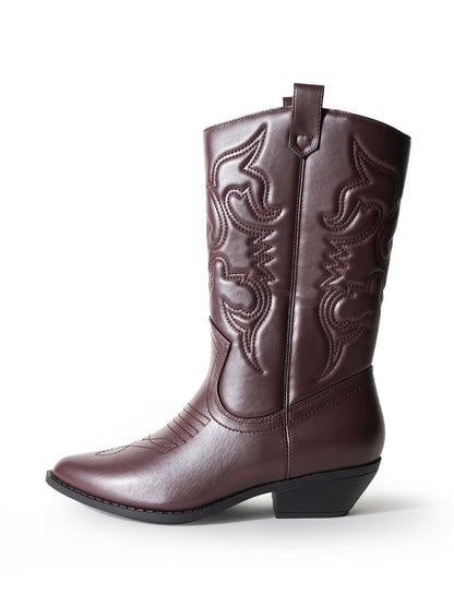 Lasso | Dark Chocolate Boots by J.Adams – Don't Panic Shoes