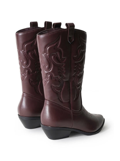 Lasso | Dark Chocolate Boots by J.Adams – Don't Panic Shoes