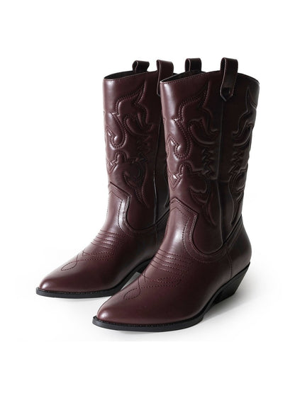 Lasso | Dark Chocolate Boots by J.Adams – Don't Panic Shoes