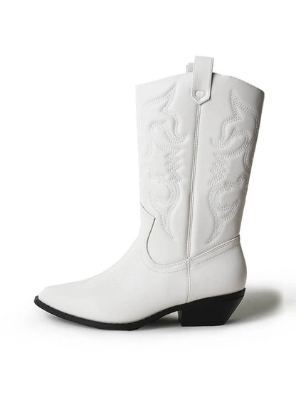 Lasso | White Boots by J.Adams – Don't Panic Shoes