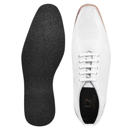 Lava Singh Mens Casual Textile Printed Lace Up Shoes Loafers by Libertyzeno – Don't Panic Shoes