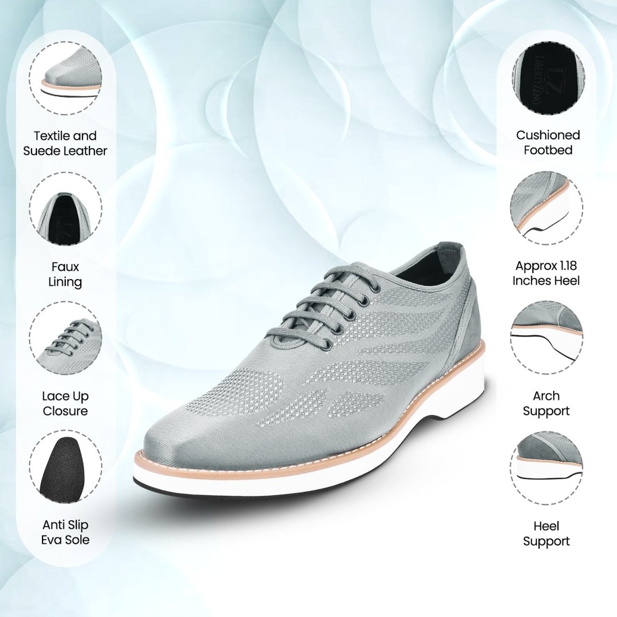 Lava Singh Mens Casual Textile Printed Lace Up Shoes Loafers by Libertyzeno – Don't Panic Shoes