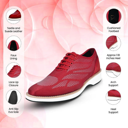 Lava Singh Mens Casual Textile Printed Lace Up Shoes Loafers by Libertyzeno – Don't Panic Shoes