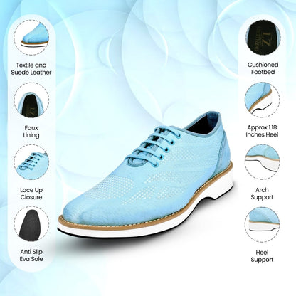 Lava Singh Mens Casual Textile Printed Lace Up Shoes Loafers by Libertyzeno – Don't Panic Shoes