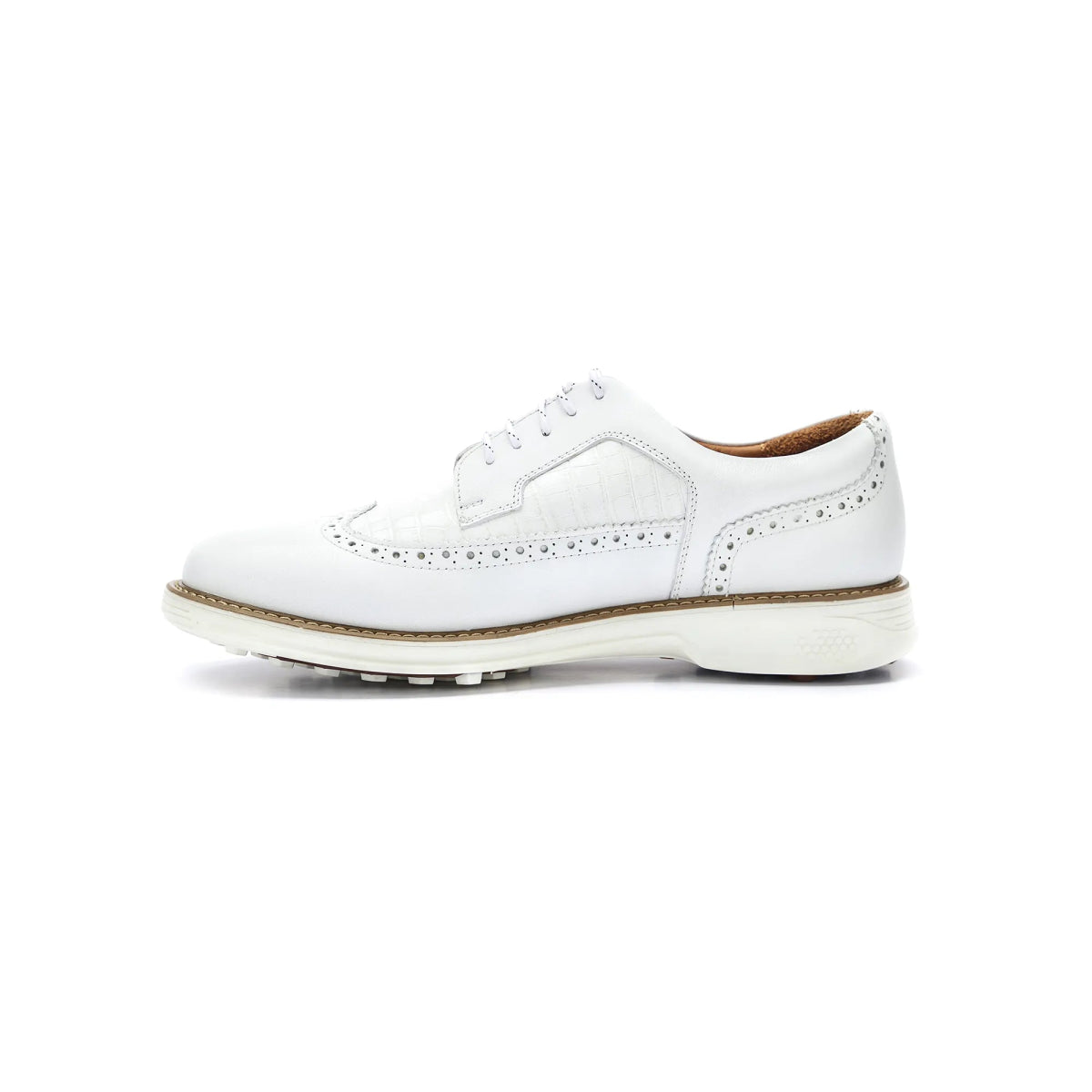 Legacy Freedom Spikeless Golf Shoes White Spikeless Golf Shoes by Boxtogolf – Don't Panic Shoes