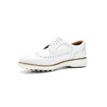 Legacy Freedom Spikeless Golf Shoes White Spikeless Golf Shoes by Boxtogolf – Don't Panic Shoes