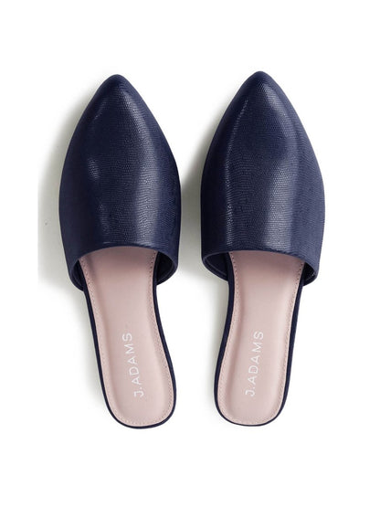 Lennox | Navy Flats by J.Adams – Don't Panic Shoes