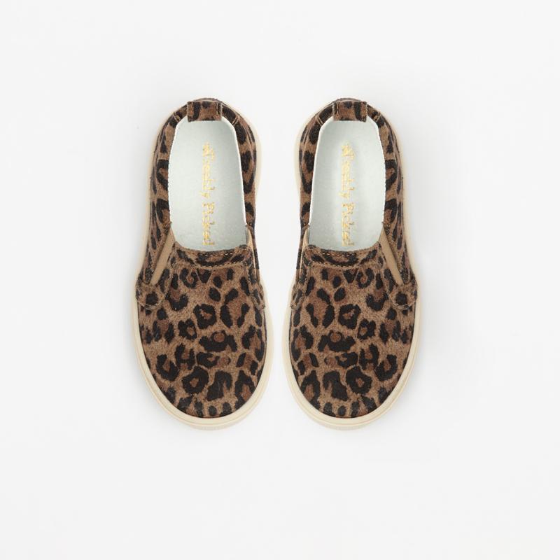 Leopard Classic Slip On Kids - Slip - On Sneaker by Freshly Picked – Don't Panic Shoes