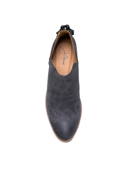 Levi | Grey Booties by J.Adams – Don't Panic Shoes