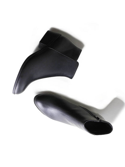 Lexy | Black Booties by J.Adams – Don't Panic Shoes