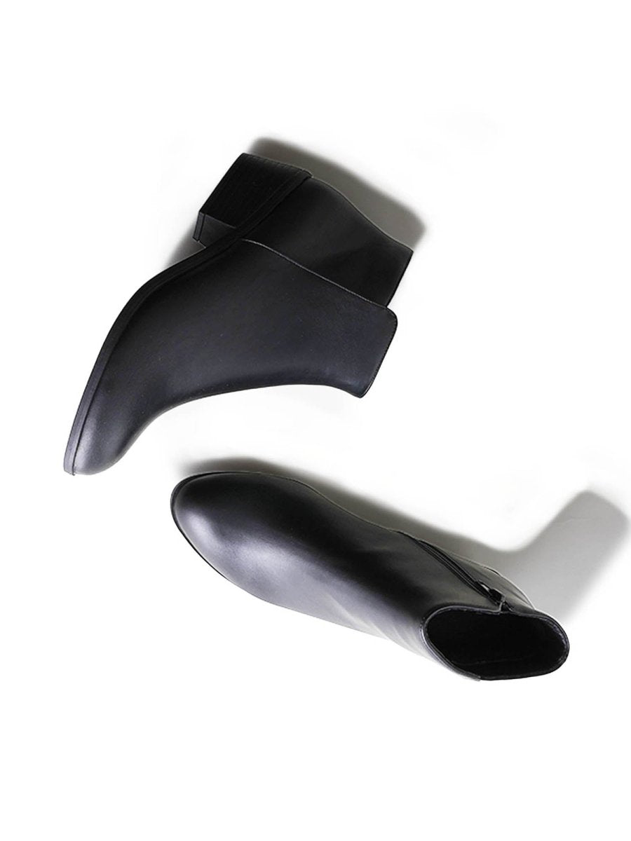 Lexy | Black Booties by J.Adams – Don't Panic Shoes