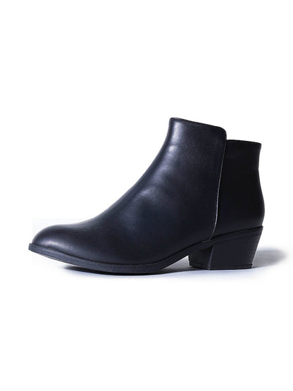 Lexy | Black Booties by J.Adams – Don't Panic Shoes