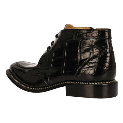 Liam Genuine Leather Lace - Up Style Boots For Men Boots by Libertyzeno – Don't Panic Shoes