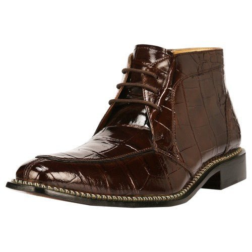 Liam Genuine Leather Lace - Up Style Boots For Men Boots by Libertyzeno – Don't Panic Shoes