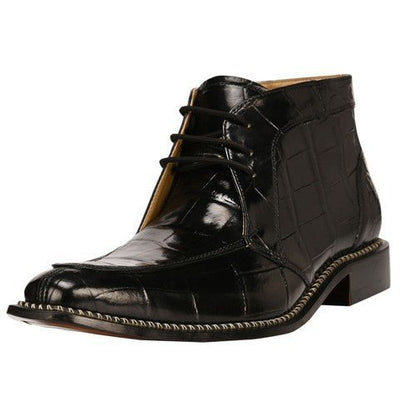 Liam Genuine Leather Lace - Up Style Boots For Men Boots by Libertyzeno – Don't Panic Shoes