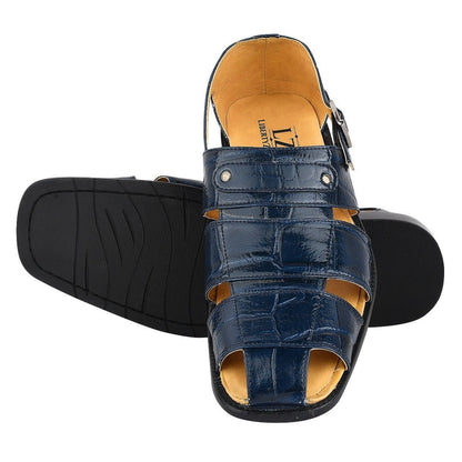 Libertyzeno Shoes Austin Mens Leather Fisherman Sandals Sandals by Libertyzeno – Don't Panic Shoes