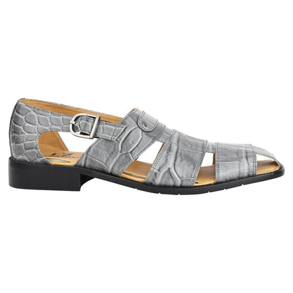 Libertyzeno Shoes Austin Mens Leather Fisherman Sandals Sandals by Libertyzeno – Don't Panic Shoes