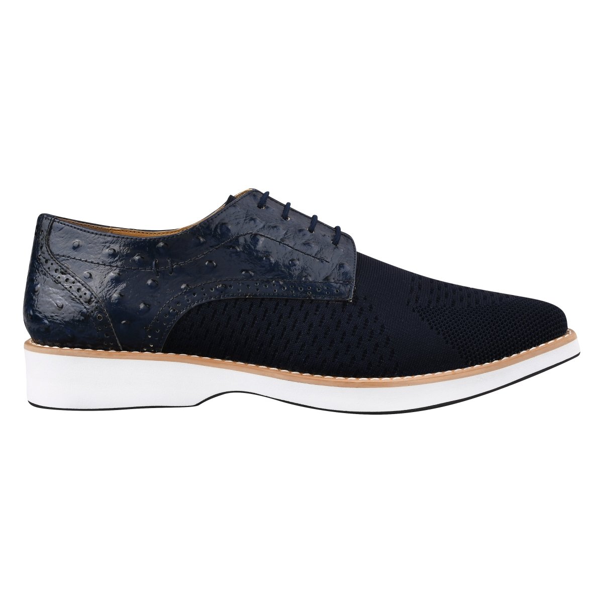 Libertyzeno Shoes Gutta Leather Textile Casual Sneakers For Men Shoes by Libertyzeno – Don't Panic Shoes