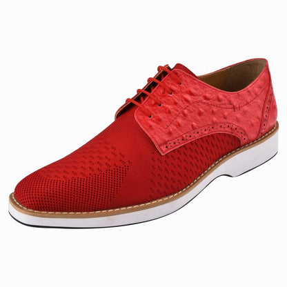 Libertyzeno Shoes Gutta Leather Textile Casual Sneakers For Men Shoes by Libertyzeno – Don't Panic Shoes