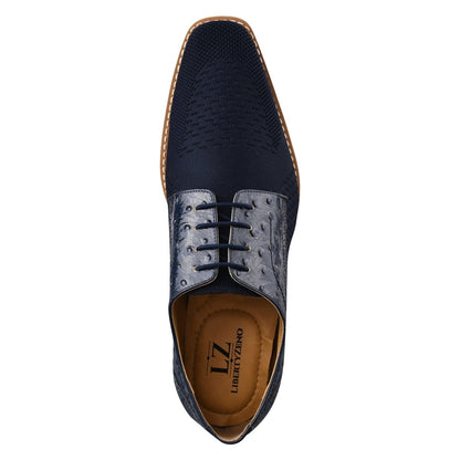 Libertyzeno Shoes Gutta Leather Textile Casual Sneakers For Men Shoes by Libertyzeno – Don't Panic Shoes