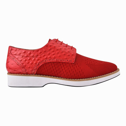 Libertyzeno Shoes Gutta Leather Textile Casual Sneakers For Men Shoes by Libertyzeno – Don't Panic Shoes