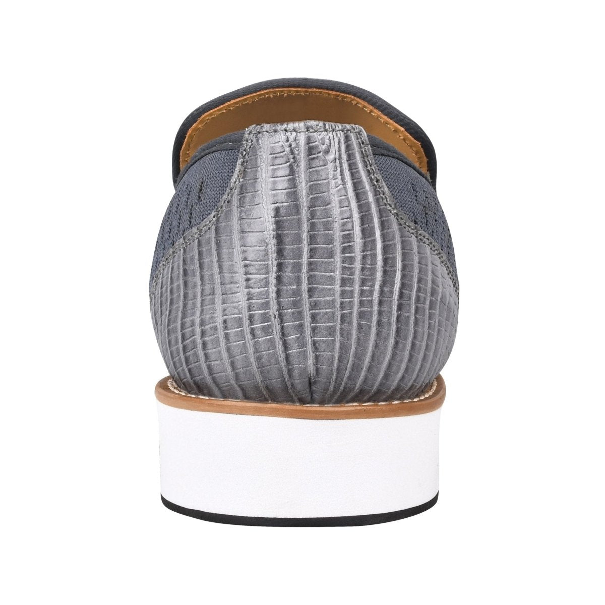 Libertyzeno Shoes Jean Leather Textile Casual Loafers Loafers by Libertyzeno – Don't Panic Shoes