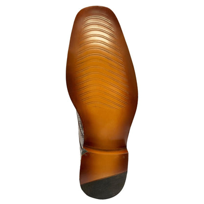 Libertyzeno Shoes Men's Genuine Leather Brown Lace - Up Business Shoes Shoes by Libertyzeno – Don't Panic Shoes