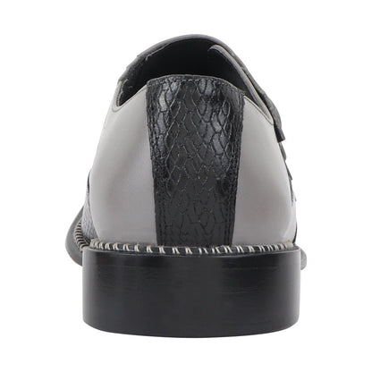 Libertyzeno Shoes Neeson Leather Oxford Style Monk Straps Shoes by Libertyzeno – Don't Panic Shoes