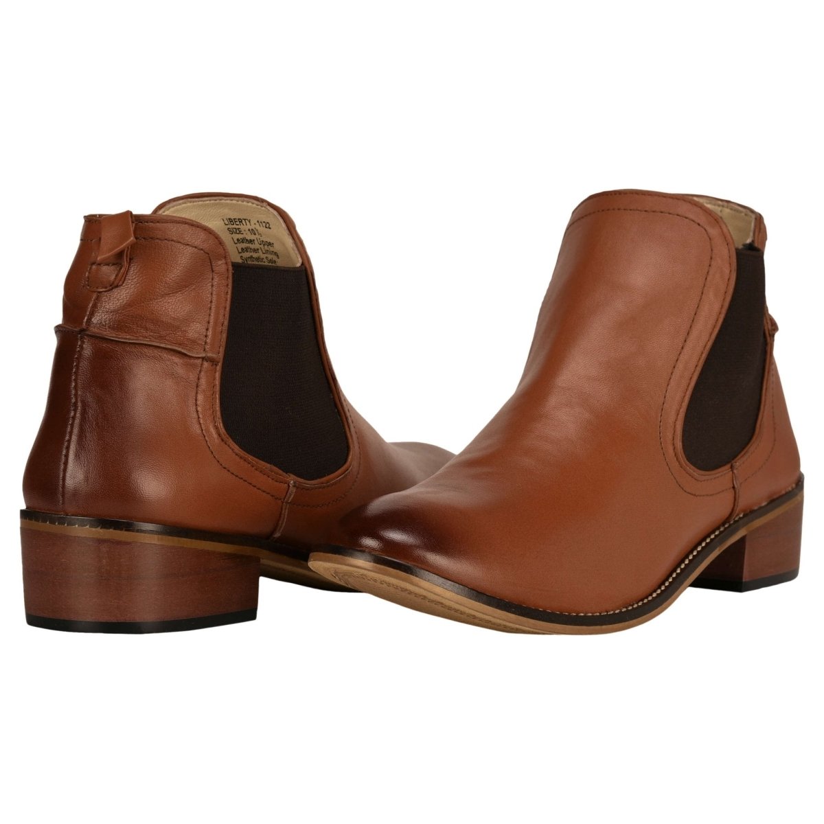 Libertyzeno Shoes Yobbo Leather Chelsea Boots For Women Boots by Libertyzeno – Don't Panic Shoes