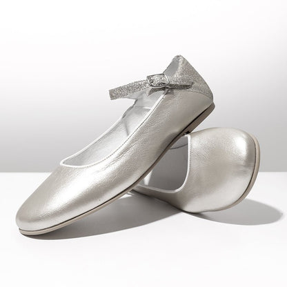 Lina Silver Women’S Adjustable Buckle Strap Cushion Insole fashion by Childrenchic – Don't Panic Shoes