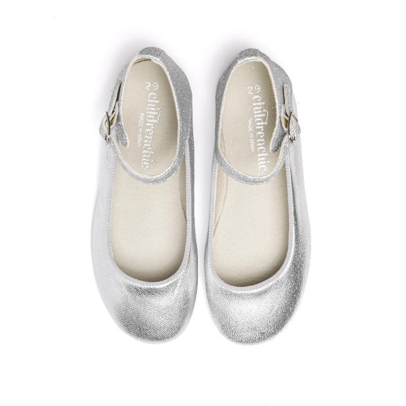 Lina Silver Women’S Adjustable Buckle Strap Cushion Insole fashion by Childrenchic – Don't Panic Shoes