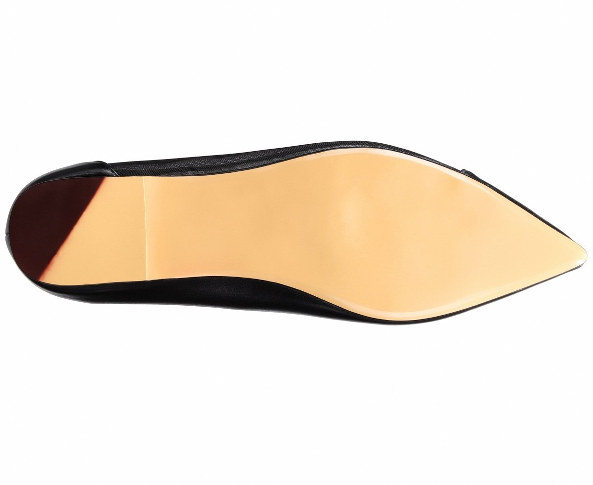 Linda Flats Black Shoes by Vaila Shoes – Don't Panic Shoes