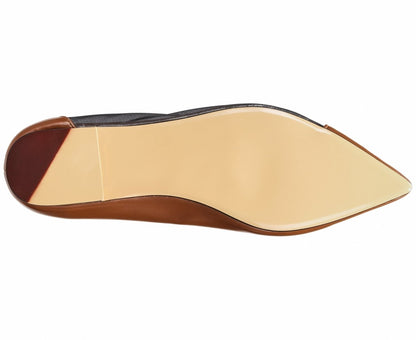 Linda Flats Brown Shoes by Vaila Shoes – Don't Panic Shoes