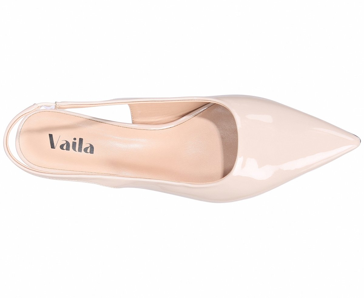 Lisa Slingback Pumps Pink Shoes by Vaila Shoes – Don't Panic Shoes