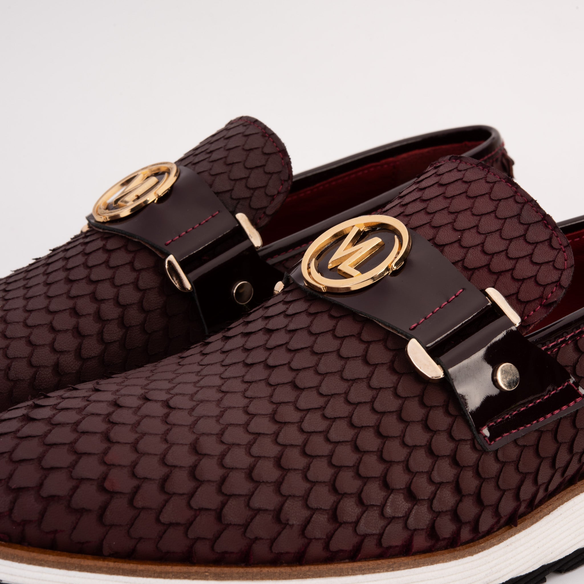 Vinci Leather Shoes The Legacy Burgundy Leather Men Casual Loafer Shoe