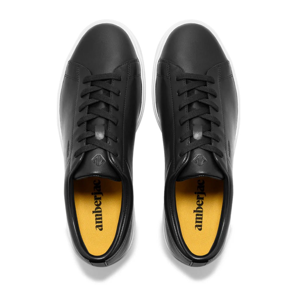 Low Top Sneaker For Everyday Wear With Cushioned Comfort Men's Dress Shoes by Amberjack – Don't Panic Shoes