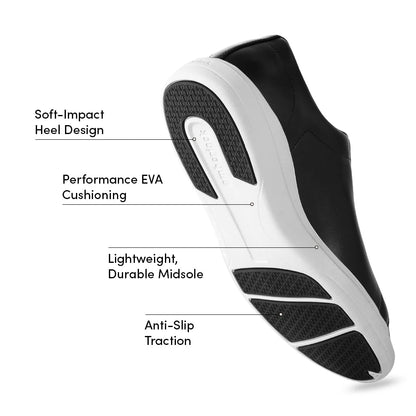 Low Top Sneaker For Everyday Wear With Cushioned Comfort Men's Dress Shoes by Amberjack – Don't Panic Shoes