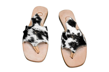Luciana Cowhide Flip Flop Sandals – Size 7 by Stiefeld Boots – Don't Panic Shoes