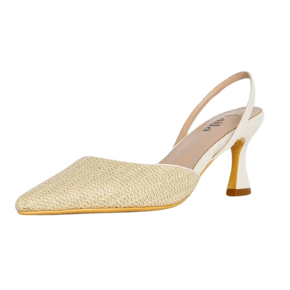 Lynn Slingback Pumps Beige Shoes by Vaila Shoes – Don't Panic Shoes