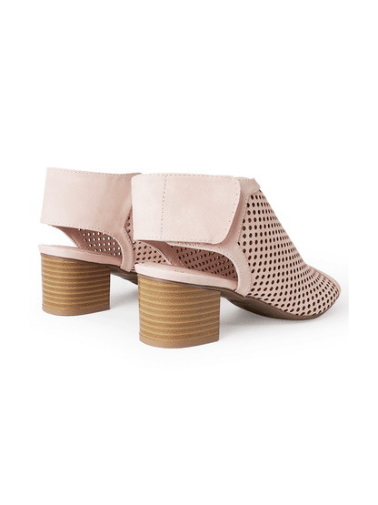 Maddie | Blush Booties by J.Adams – Don't Panic Shoes
