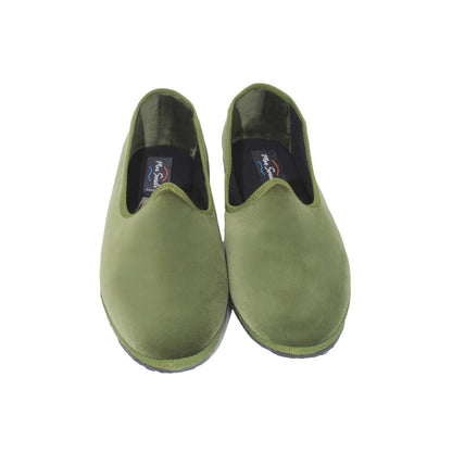 Mar Soreli Friulana Loafer Handcrafted Men’S Velvet Forest Slip On by Mar Soreli – Don't Panic Shoes