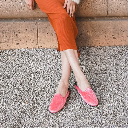 Mar Soreli Friulana Mule Women's Leather Antique Pink Mules by Mar Soreli – Don't Panic Shoes