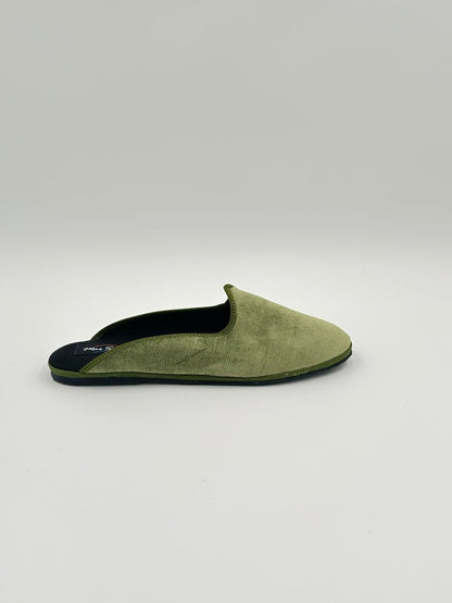 Mar Soreli Friulana Mule Womens Verde Handmade Italian Mules by Mar Soreli – Don't Panic Shoes