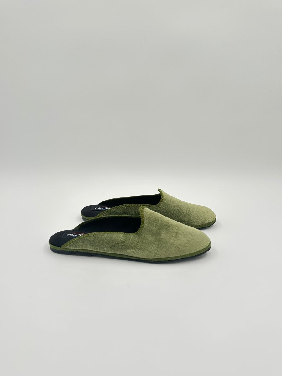 Mar Soreli Friulana Mule Womens Verde Handmade Italian Mules by Mar Soreli – Don't Panic Shoes