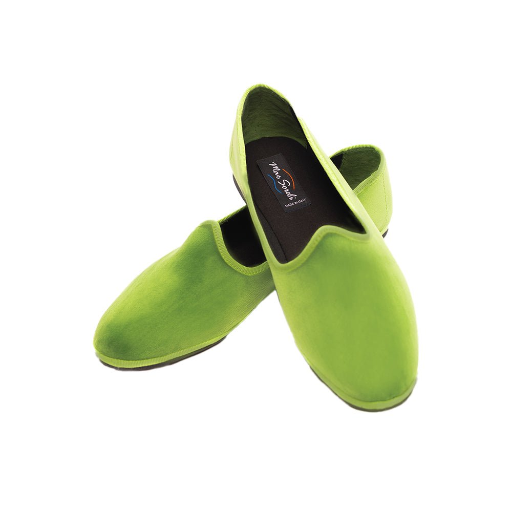 Mar Soreli Friulane Ballet Flat Women’S Acid Green Slip On by Mar Soreli – Don't Panic Shoes