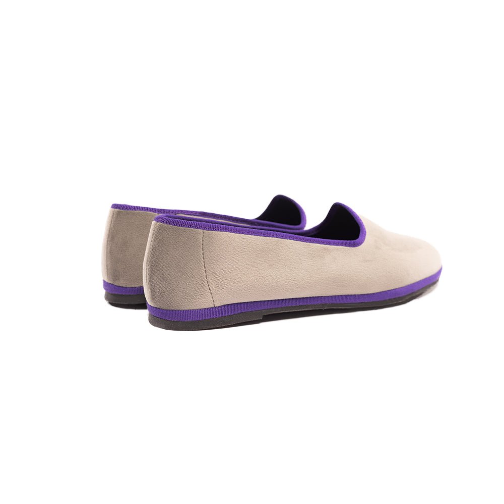 Mar Soreli Friulane Women’S Gray Violet Ballet Flats Slip On by Mar Soreli – Don't Panic Shoes