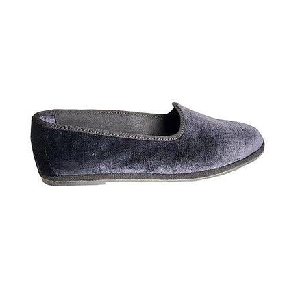 Mar Soreli Graffiato Seta Friulane Velvet Black Slip On by Mar Soreli – Don't Panic Shoes
