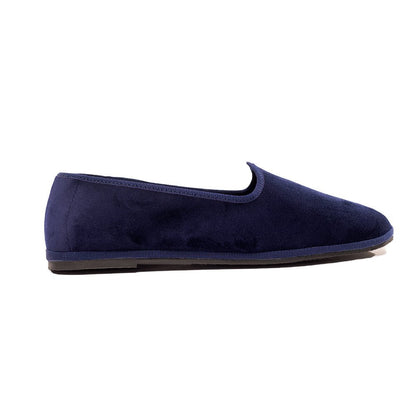 Mar Soreli Traditional Friulane Ballet FlatS Women’s Dark Blue Slip On by Mar Soreli – Don't Panic Shoes